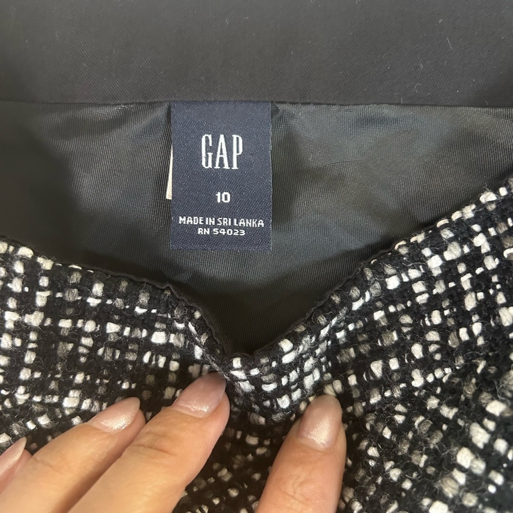 Gap tweed wool midi skirt - Picture 2 of 8